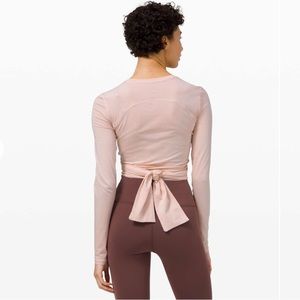 LULULEMON GATHER AND GROW LONG SLEEVE